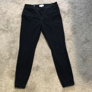Loft black pants 2P